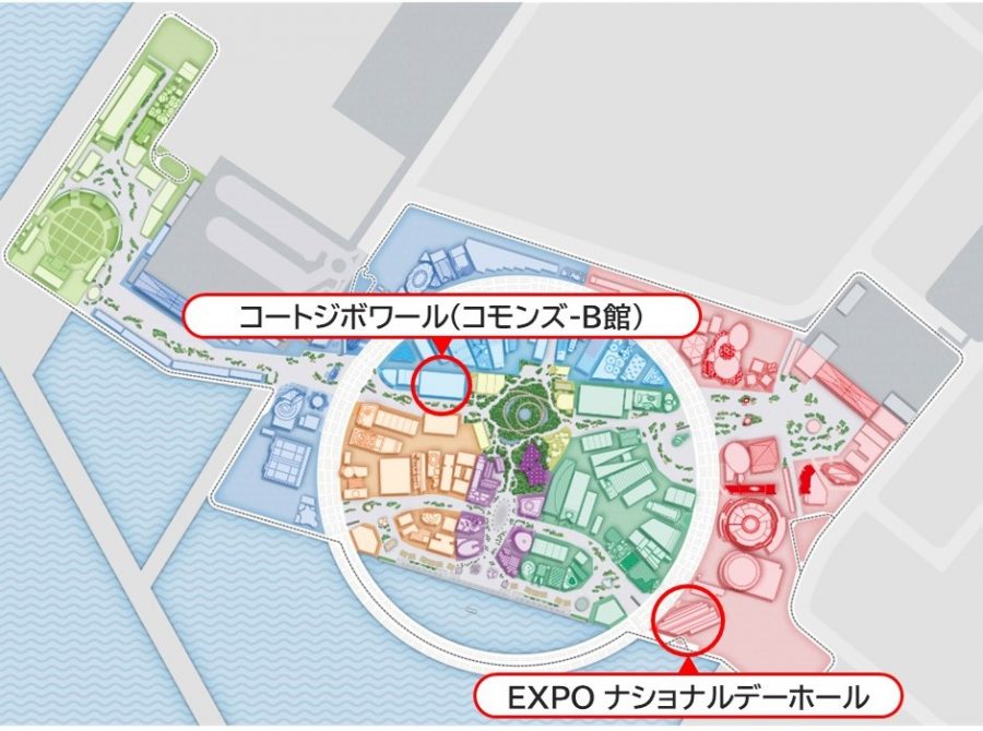 会場内地図