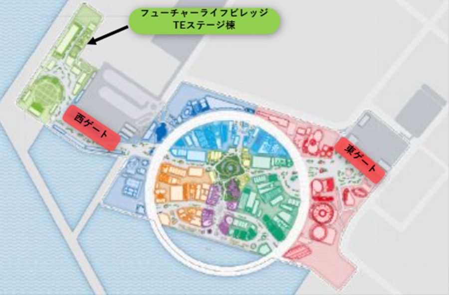 Co-Design Challenge Pitch #2の開催場所はフューチャーライフゾーンのフューチャーライフヴィレッジです。