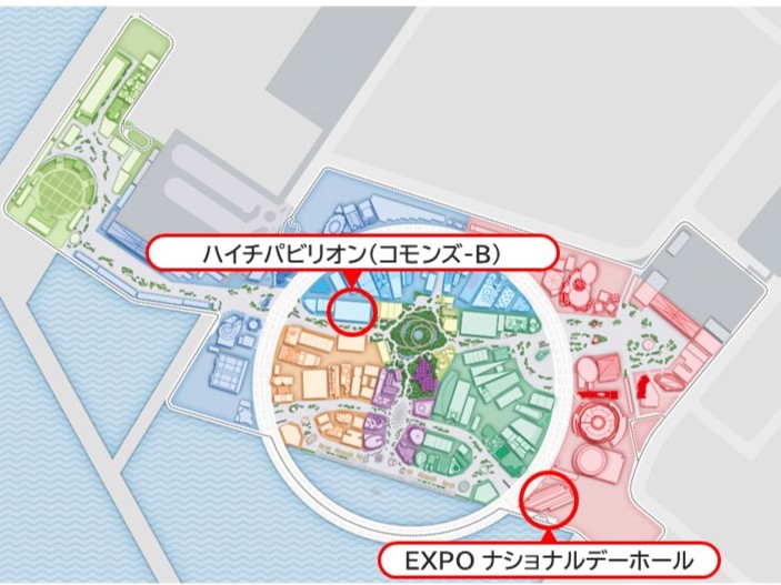 万博会場マップ