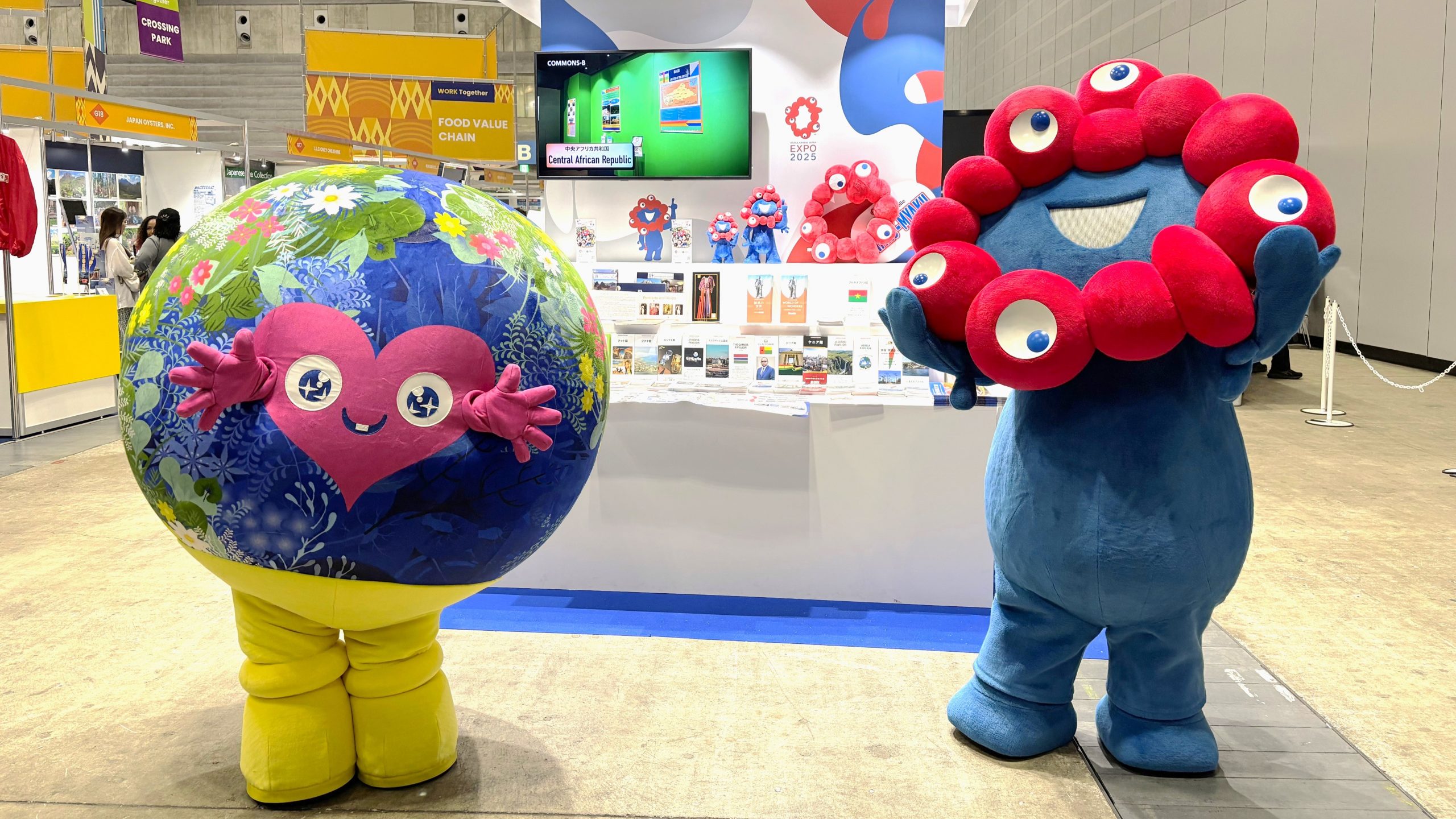 ミャクミャクが「第9回アフリカ開発会議（TICAD 9）」関連イベントに