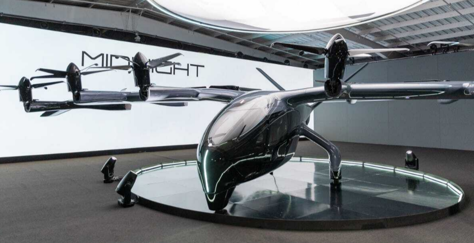 空飛ぶクルマほか 更新】空飛ぶクルマ“Midnight” 実機サイズ・モデル機体展示
