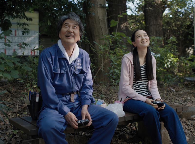 7月18日~20日にEXPO アリーナ「Matsuri」で、多言語吹替・字幕で上映する映画「PERFECT DAYS」のキービジュアルです