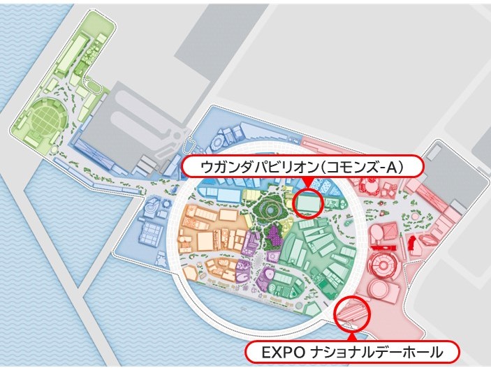 万博会場マップ